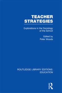Cover image: Teacher Strategies (RLE Edu L) 1st edition 9780415753012