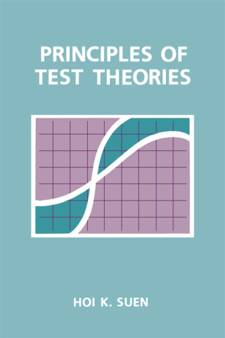 Cover image: Principles of Test Theories 1st edition 9780805801989