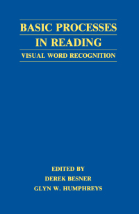 Imagen de portada: Basic Processes in Reading 1st edition 9780805802191