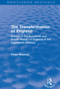 Imagen de portada: The Transformation of England (Routledge Revivals) 1st edition 9780415699952