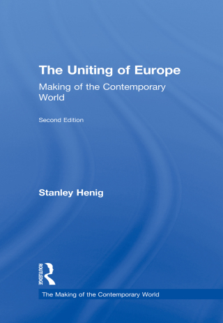 Cover image: The Uniting of Europe 2nd edition 9780415270113