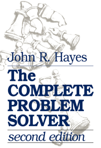 Cover image: The Complete Problem Solver 2nd edition 9780805803099