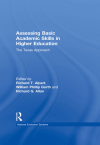 Imagen de portada: Assessing Basic Academic Skills in Higher Education 1st edition 9781138964006