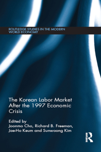 Titelbild: The Korean Labour Market after the 1997 Economic Crisis 1st edition 9781138243781