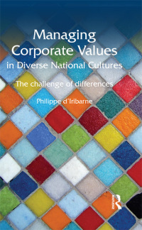 Cover image: Managing Corporate Values in Diverse National Cultures 1st edition 9781138118287