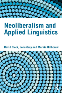 Omslagafbeelding: Neoliberalism and Applied Linguistics 1st edition 9780415592048