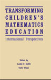Cover image: Transforming Children's Mathematics Education 1st edition 9780805806052