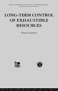 Omslagafbeelding: Long Term Control of Exhaustible Resources 1st edition 9780415849333