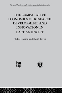 Imagen de portada: The Comparative Economics of Research Development and Innovation in East and West 1st edition 9780415274685