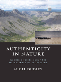 Cover image: Authenticity in Nature 1st edition 9781844078356