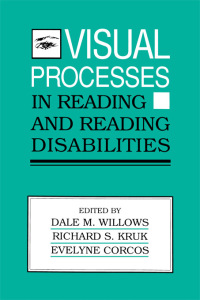 Imagen de portada: Visual Processes in Reading and Reading Disabilities 1st edition 9780805809008