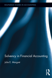 صورة الغلاف: Solvency in Financial Accounting 1st edition 9780415895828