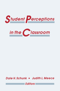 صورة الغلاف: Student Perceptions in the Classroom 1st edition 9780805809824