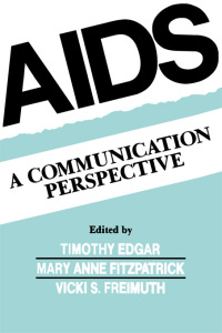 Cover image: Aids 1st edition 9780805809985