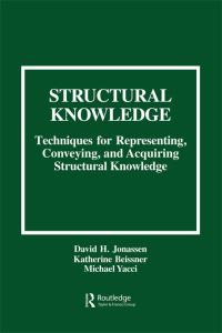 Imagen de portada: Structural Knowledge 1st edition 9780805813609