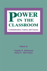 صورة الغلاف: Power in the Classroom 1st edition 9780805810271