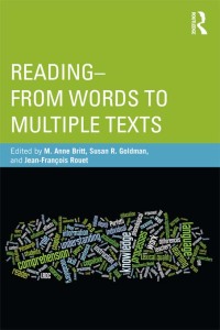 Cover image: Reading - From Words to Multiple Texts 1st edition 9780415501934