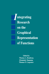 Omslagafbeelding: Integrating Research on the Graphical Representation of Functions 1st edition 9781138992542