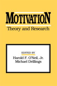Cover image: Motivation: Theory and Research 1st edition 9781138994249