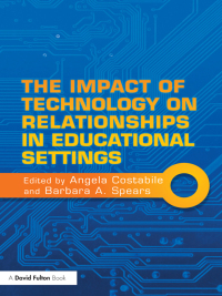 Imagen de portada: The Impact of Technology on Relationships in Educational Settings 1st edition 9780415610070
