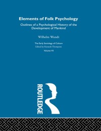 Cover image: Elements of Folk Psychology V7 1st edition 9780415279802