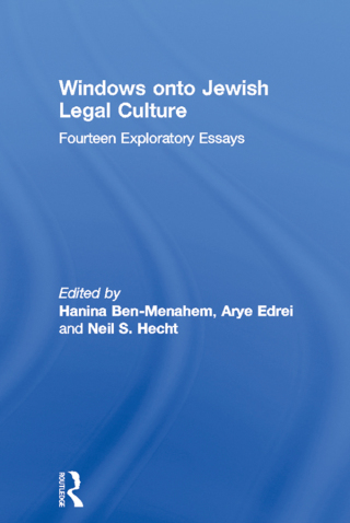 Cover image: Windows onto Jewish Legal Culture 1st edition 9780415500494