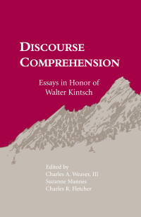 Titelbild: Discourse Comprehension 1st edition 9780805815351