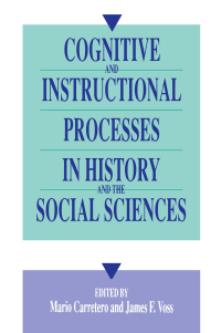 Titelbild: Cognitive and Instructional Processes in History and the Social Sciences 1st edition 9780805815658