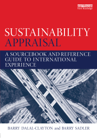 Imagen de portada: Sustainability Appraisal 1st edition 9780415696166