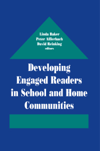 Omslagafbeelding: Developing Engaged Readers in School and Home Communities 1st edition 9780805815962