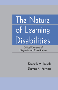 Cover image: The Nature of Learning Disabilities 1st edition 9780805816068