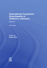 Imagen de portada: Intl Comp Ency Child Lit E2 V1 1st edition 9780415290548