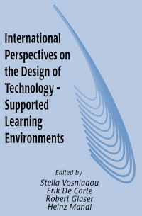 Imagen de portada: International Perspectives on the Design of Technology-supported Learning Environments 1st edition 9780805818536