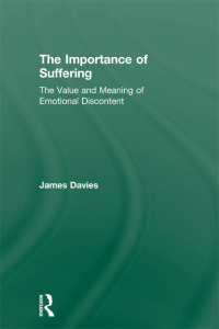 Imagen de portada: The Importance of Suffering 1st edition 9780415667807
