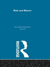 صورة الغلاف: Risk and Blame 1st edition 9780415291156