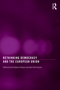 Cover image: Rethinking Democracy and the European Union 1st edition 9780415605571