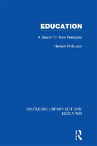 Immagine di copertina: Education (RLE Edu K) 1st edition 9781138007512
