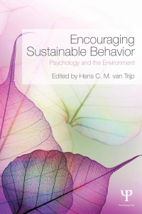 Cover image: Encouraging Sustainable Behavior 1st edition 9781848729889