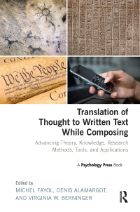 Cover image: Translation of Thought to Written Text While Composing 1st edition 9781138117273