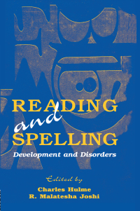 Imagen de portada: Reading and Spelling 1st edition 9780805827736