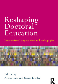 Imagen de portada: Reshaping Doctoral Education 1st edition 9780415618120
