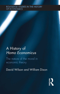 Imagen de portada: A History of Homo Economicus 1st edition 9780415595681