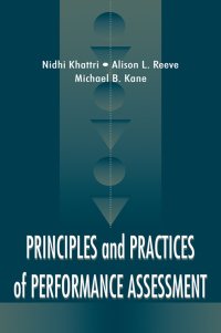 Imagen de portada: Principles and Practices of Performance Assessment 1st edition 9780805829709