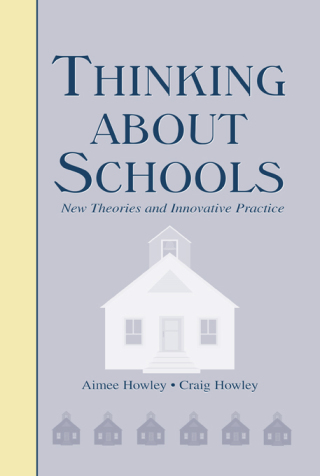 Cover image: Thinking About Schools 1st edition 9781138466135