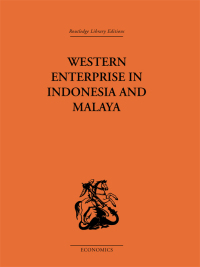 Omslagafbeelding: Western Enterprise in Indonesia and Malaysia 1st edition 9781032811024