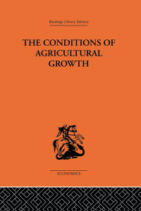 صورة الغلاف: Conditions of Agricultural Growth 1st edition 9780415312981