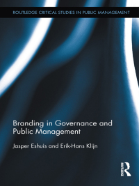 Imagen de portada: Branding in Governance and Public Management 1st edition 9780415885171