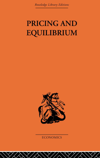 صورة الغلاف: Pricing and Equilibrium 1st edition 9780415607131