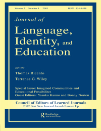 Immagine di copertina: Imagined Communities and Educational Possibilities 1st edition 9780805895704