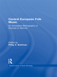 Immagine di copertina: Central European Folk Music 1st edition 9781138970014